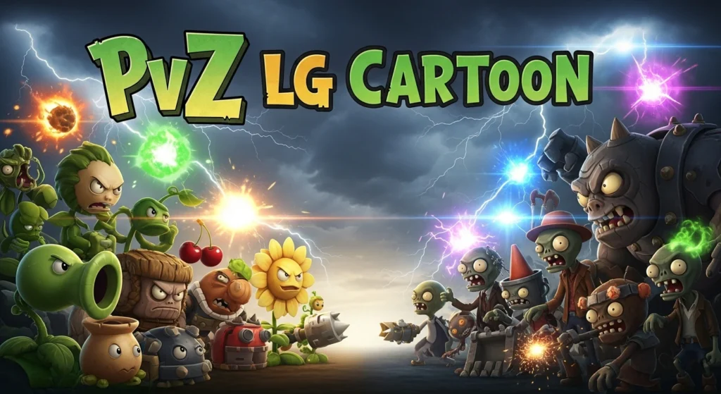 Pvz LG Cartoon 1 PvZ LG Cartoon mod apk