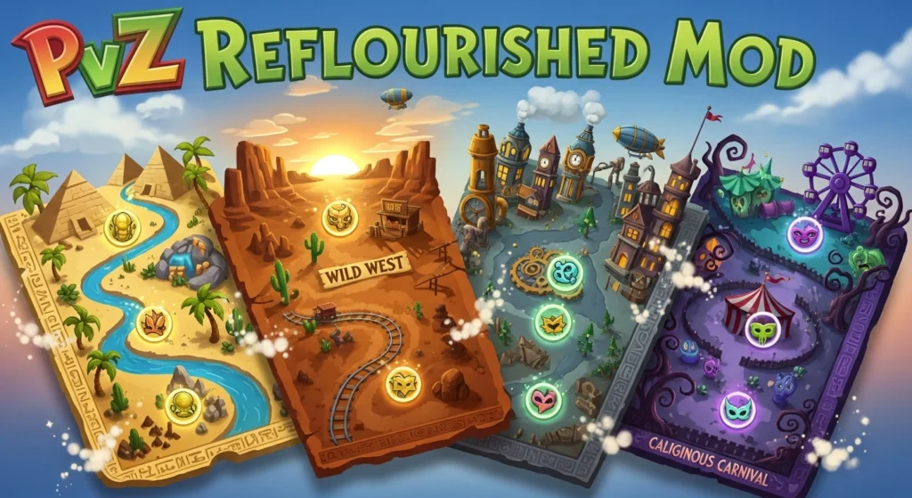 PvZ Reflourished Mod 1 PvZ Reflourished