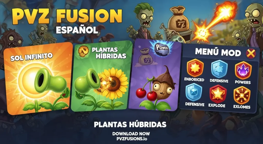 PVZ Fusion Español 1 PVZ Fusion Español